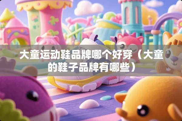 大童运动鞋品牌哪个好穿（大童的鞋子品牌有哪些）
