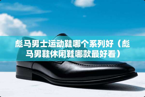 彪马男士运动鞋哪个系列好（彪马男鞋休闲鞋哪款最好看）