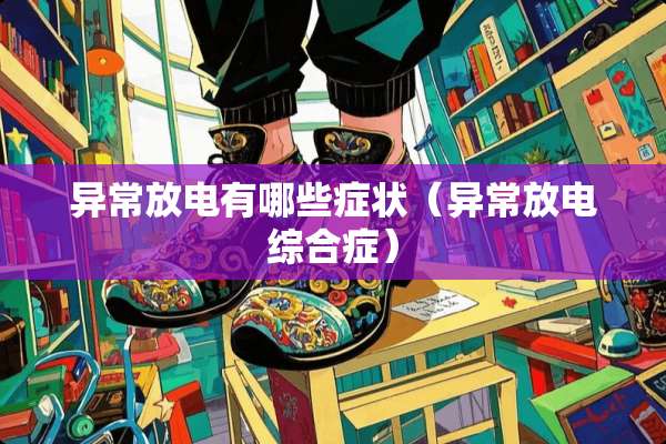 异常放电有哪些症状（异常放电综合症）