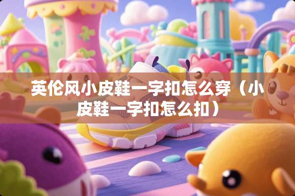 英伦风小皮鞋一字扣怎么穿（小皮鞋一字扣怎么扣）