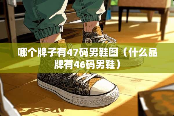 哪个牌子有47码男鞋图（什么品牌有46码男鞋）