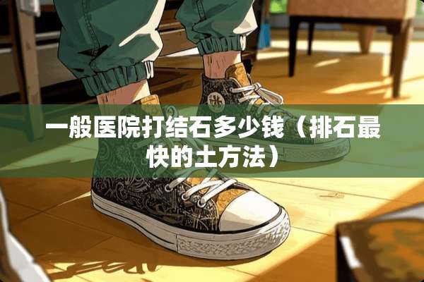 一般医院打结石多少钱(排石最快的土方法) 一般医院打结石多少钱(排石最快的土方法)