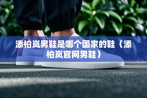添柏岚男鞋是哪个国家的鞋（添柏岚官网男鞋）