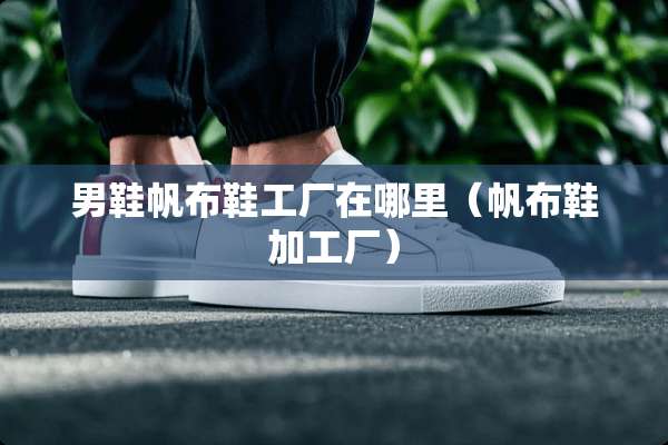 男鞋帆布鞋工厂在哪里（帆布鞋加工厂）