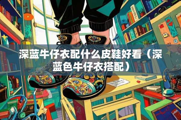 深蓝牛仔衣配什么皮鞋好看（深蓝色牛仔衣搭配）