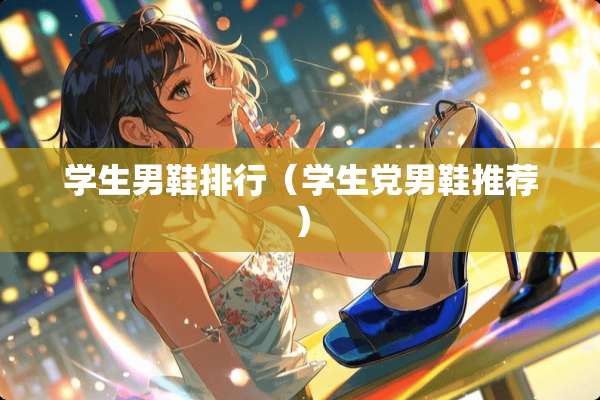 学生男鞋排行（学生*男鞋推荐）