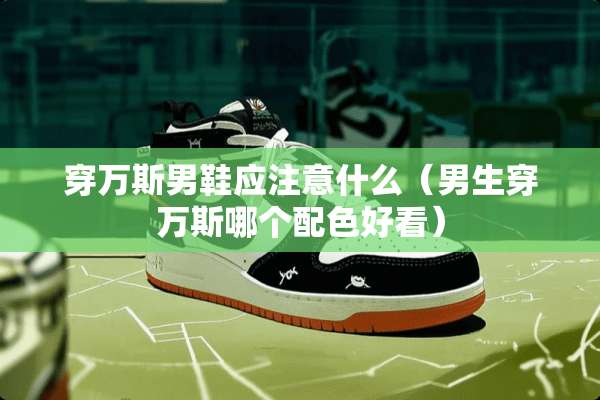 穿万斯男鞋应注意什么(男生穿万斯哪个配色好看) 穿万斯男鞋应注意什么(男生穿万斯哪个配色好看)