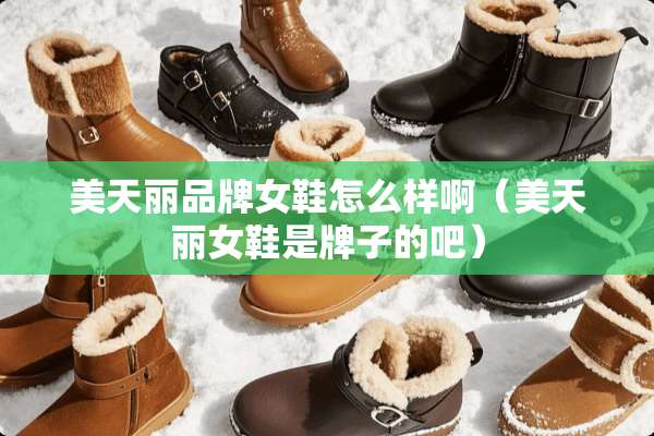 美天丽品牌女鞋怎么样啊（美天丽女鞋是牌子的吧）