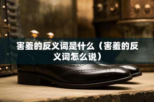 害羞的反义词是什么(害羞的反义词怎么说) 害羞的反义词是什么(害羞的反义词怎么说)