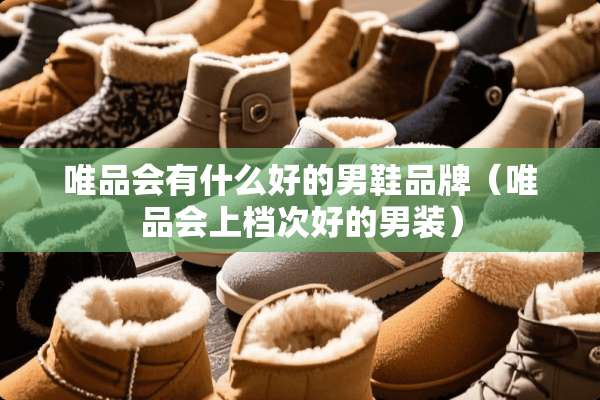 唯品会有什么好的男鞋品牌(唯品会上档次好的男装) 唯品会有什么好的男鞋品牌(唯品会上档次好的男装)