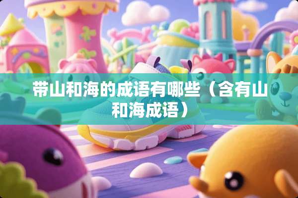带山和海的成语有哪些(含有山和海成语) 带山和海的成语有哪些(含有山和海成语)