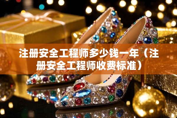 注册安全工程师多少钱一年（注册安全工程师收费标准）