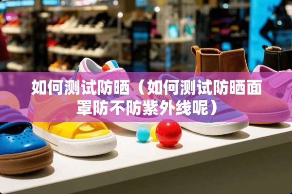 如何测试防晒(如何测试防晒面罩防不防紫外线呢) 如何测试防晒(如何测试防晒面罩防不防紫外线呢)