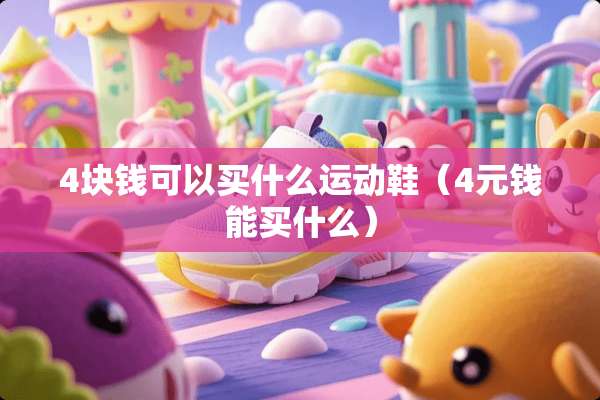 4块钱可以买什么运动鞋(4元钱能买什么) 4块钱可以买什么运动鞋(4元钱能买什么)