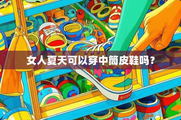 女人夏天可以穿中筒皮鞋吗？