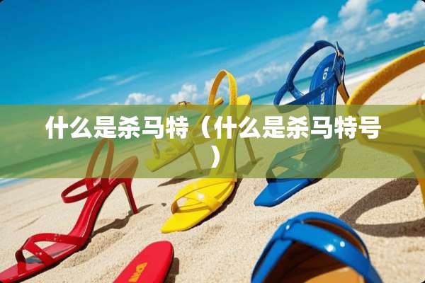 什么是杀马特（什么是杀马特号）