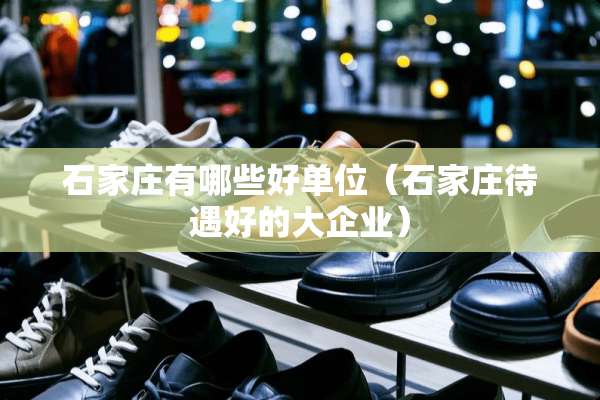 石家庄有哪些好单位(石家庄待遇好的大企业) 石家庄有哪些好单位(石家庄待遇好的大企业)