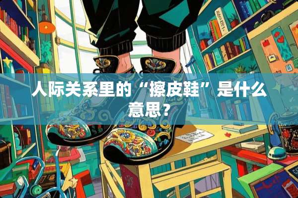 人际关系里的“擦皮鞋”是什么意思？