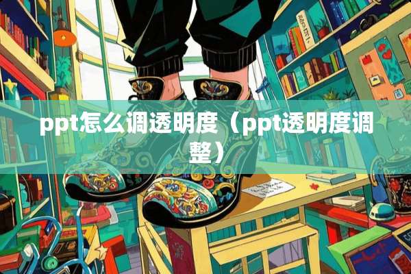 ppt怎么调透明度(ppt透明度调整) ppt怎么调透明度(ppt透明度调整)