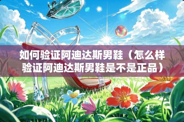 如何验证阿迪达斯男鞋（怎么样验证阿迪达斯男鞋是不是正品）