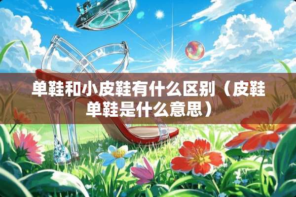 单鞋和小皮鞋有什么区别(皮鞋单鞋是什么意思) 单鞋和小皮鞋有什么区别(皮鞋单鞋是什么意思)