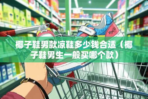 椰子鞋男款凉鞋多少钱合适（椰子鞋男生一般买哪个款）