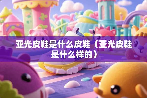 亚光皮鞋是什么皮鞋(亚光皮鞋是什么样的) 亚光皮鞋是什么皮鞋(亚光皮鞋是什么样的)