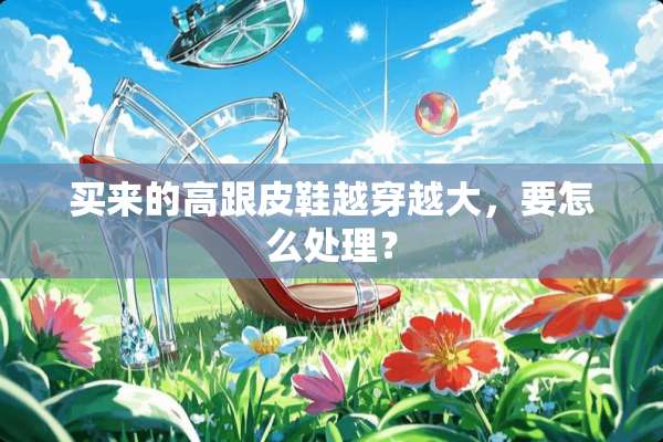 买来的高跟皮鞋越穿越大，要怎么处理？