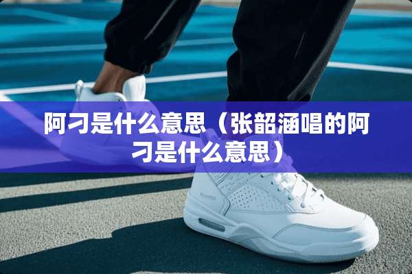 阿刁是什么意思(张韶涵唱的阿刁是什么意思) 阿刁是什么意思(张韶涵唱的阿刁是什么意思)