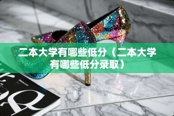 二本大学有哪些低分（二本大学有哪些低分录取）