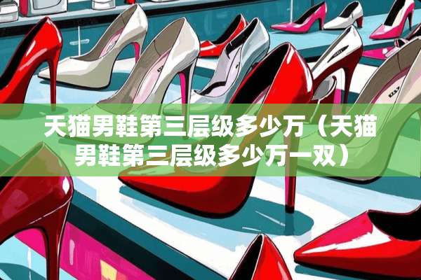 天猫男鞋第三层级多少万(天猫男鞋第三层级多少万一双) 天猫男鞋第三层级多少万(天猫男鞋第三层级多少万一双)