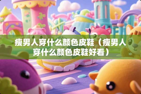 瘦男人穿什么颜色皮鞋(瘦男人穿什么颜色皮鞋好看) 瘦男人穿什么颜色皮鞋(瘦男人穿什么颜色皮鞋好看)