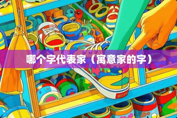 哪个字代表家（寓意家的字）
