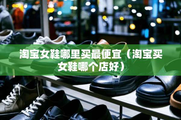 淘宝女鞋哪里买最便宜（淘宝买女鞋哪个店好）