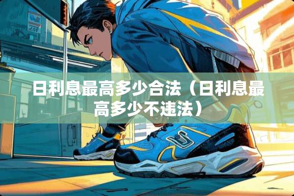 日利息最高多少合法（日利息最高多少不违法）