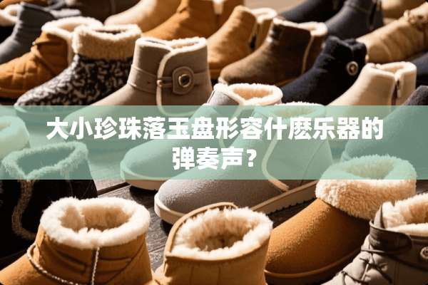 大小珍珠落玉盘形容什麽乐器的弹奏声？