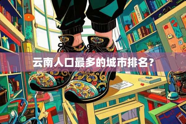 云南人口最多的城市排名？