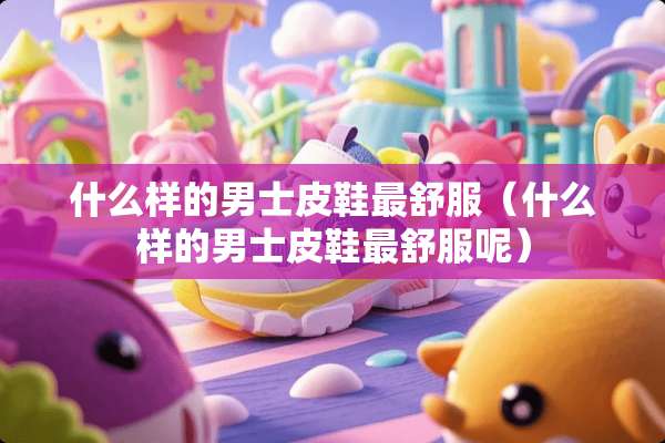 什么样的男士皮鞋最舒服（什么样的男士皮鞋最舒服呢）