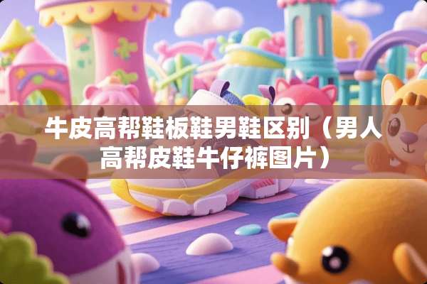 牛皮高帮鞋板鞋男鞋区别（男人高帮皮鞋牛仔裤图片）