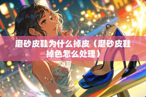 磨砂皮鞋为什么掉皮（磨砂皮鞋掉色怎么处理）