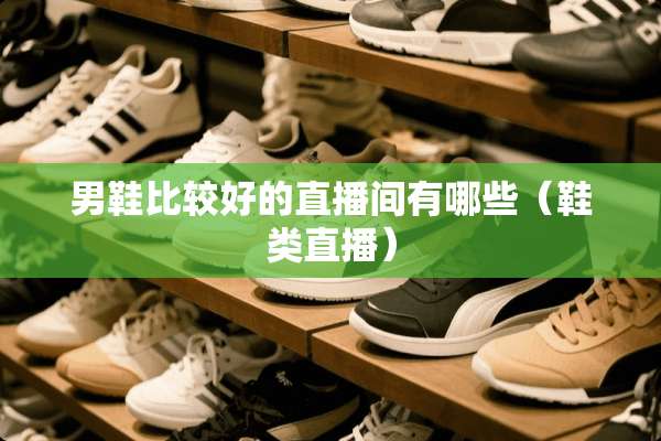 男鞋比较好的直播间有哪些（鞋类直播）