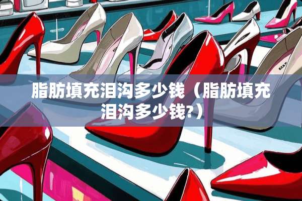 脂肪填充泪沟多少钱（脂肪填充泪沟多少钱?）
