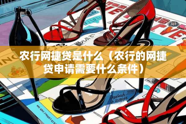 农行网捷贷是什么（农行的网捷贷申请需要什么条件）