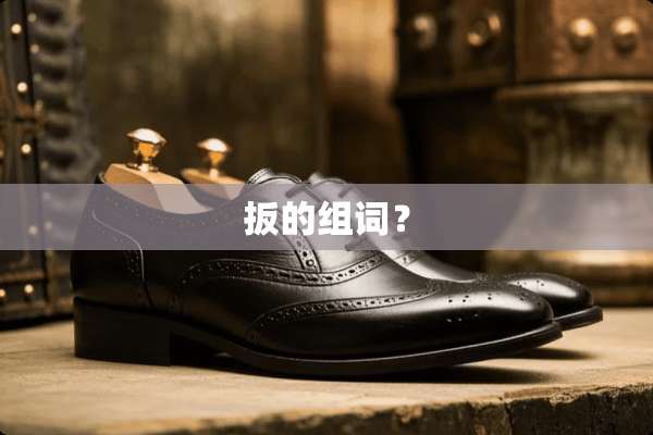 扳的组词？