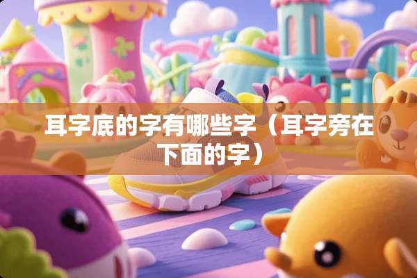 耳字底的字有哪些字（耳字旁在下面的字）