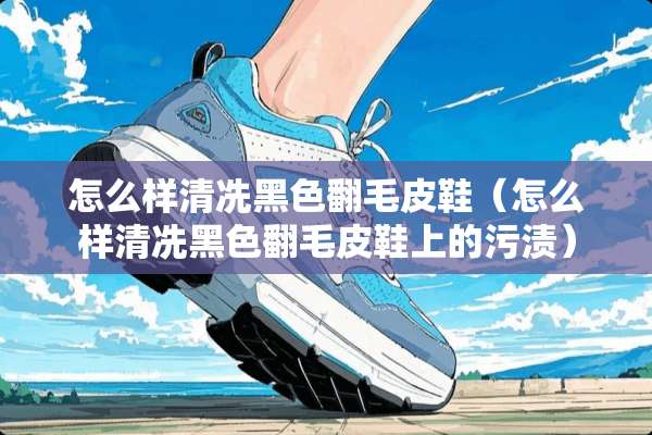 怎么样清冼黑色翻毛皮鞋（怎么样清冼黑色翻毛皮鞋上的污渍）