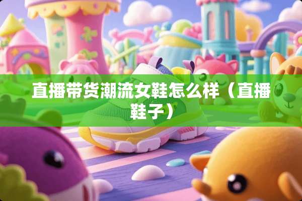 直播带货潮流女鞋怎么样（直播鞋子）