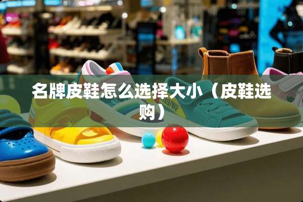 名牌皮鞋怎么选择大小（皮鞋选购）