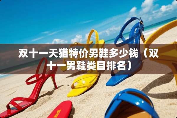 双十一天猫特价男鞋多少钱（双十一男鞋类目排名）