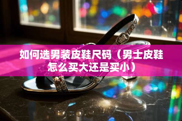 如何选男装皮鞋尺码（男士皮鞋怎么买大还是买小）